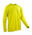 Heren Sportshirt Lange Mouw Spiro S254M Lime Green